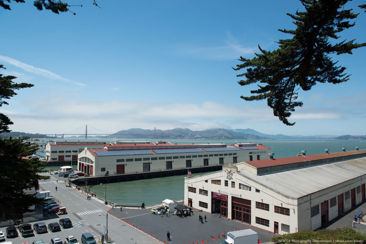 Photo of Fort Mason Center waterfront view