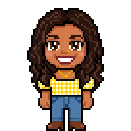 Neha Abraham, pixel character