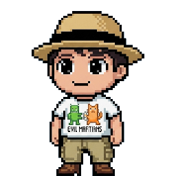 Vladimir Dementyev, pixel character