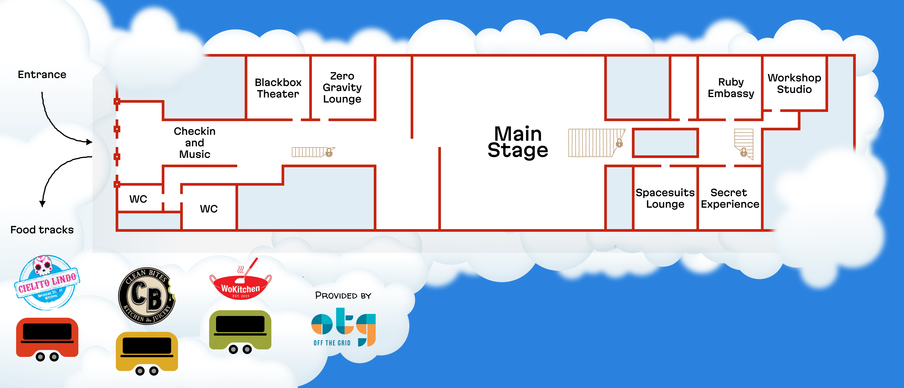 Venue map: Fort Mason Center for Arts & Culture